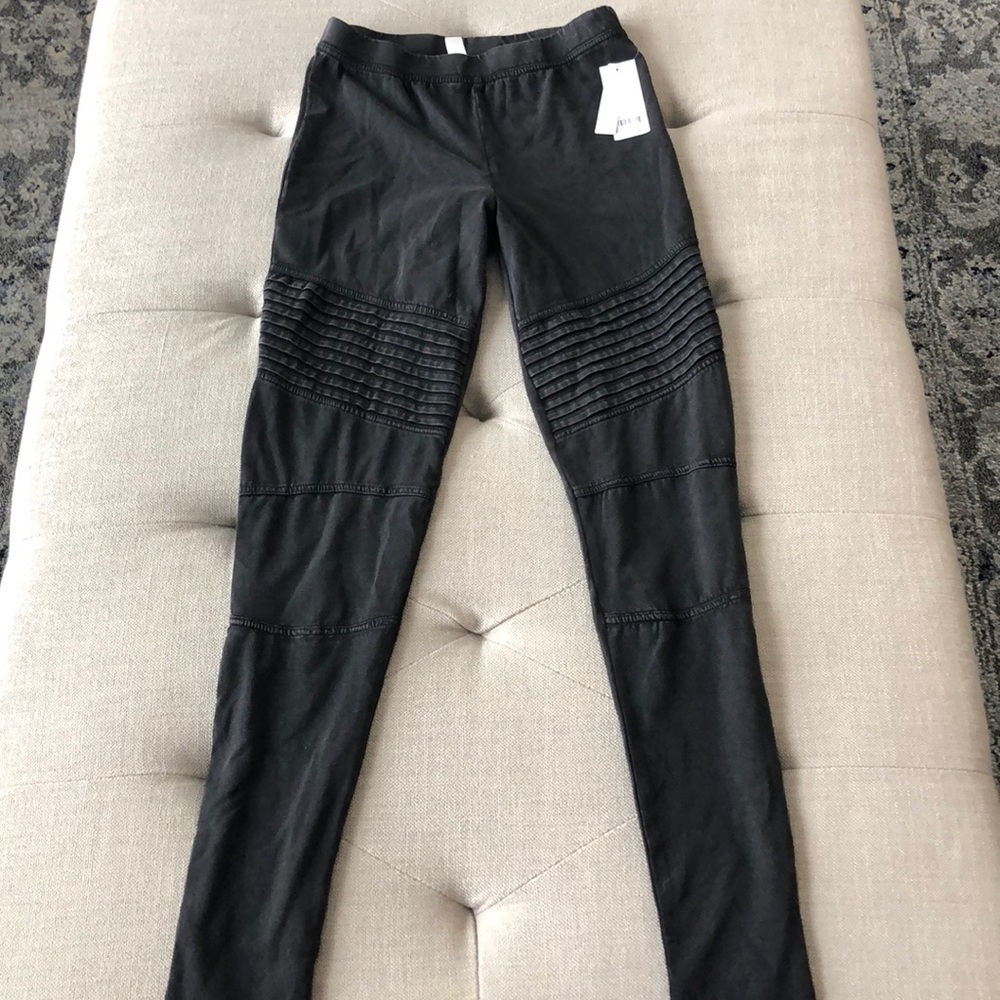 NWT BP gray Moto leggings